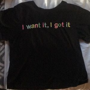 I want it I got it crop